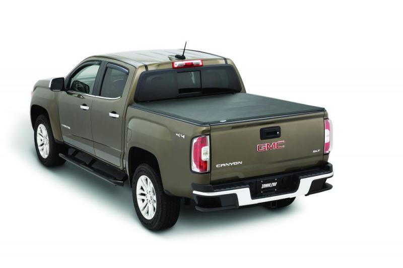 Tonno Pro 15-19 Chevy Colorado 6ft Fleetside Tonno Fold Tri-Fold Tonneau Cover Tonno Pro Tonneau Covers - Soft Fold  AXOPROS