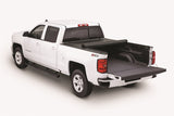 Tonno Pro 2019 Chevy Silverado 1500 6.6ft Fleetside Lo-Roll Tonneau Cover Tonno Pro Tonneau Covers - Roll Up  AXOPROS