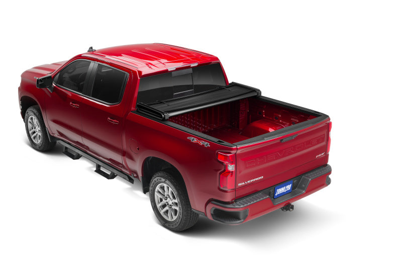 Tonno Pro 2019 GMC Sierra 1500 Fleets 5.8ft Bed Tonno Fold Tri-Fold Tonneau Cover Tonno Pro Tonneau Covers - Soft Fold  AXOPROS