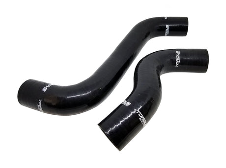 Torque Solution 2015+ Subaru WRX / 2014+ Forester XT Silicone Radiator Hose Kit - Black Torque Solution Radiator Hoses  AXOPROS