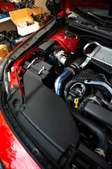 Torque Solution 2022+ Subaru WRX / 19-23 Subaru Ascent Titanium Top Mount Charge Pipe - Burnt Blue Torque Solution Air Intake Components  AXOPROS