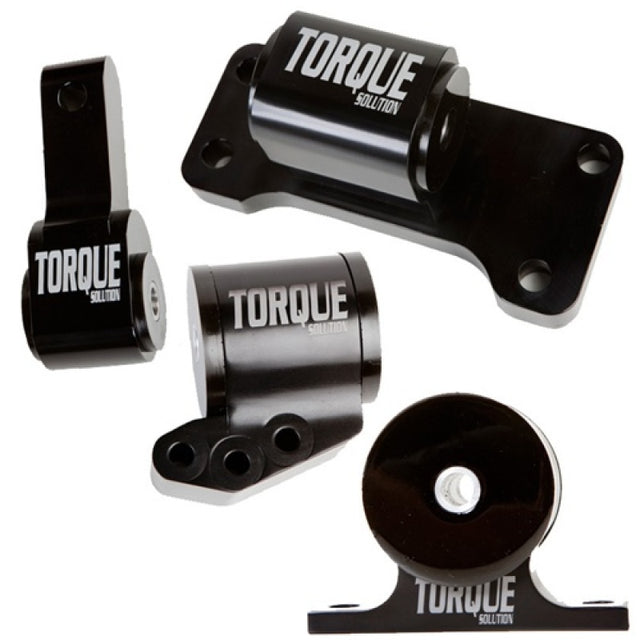 Torque Solution Billet Aluminum 4 Piece Engine Mount Kit: Mitsubishi Evolution 01-06 (5sp Only) Torque Solution Engine Mounts  AXOPROS