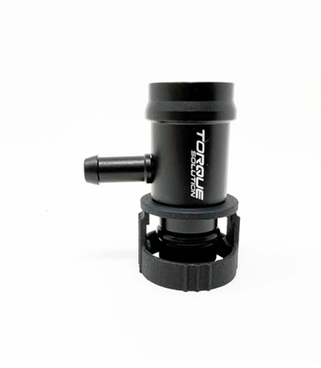 Torque Solution Billet Boost Tap - Toyota Supra A90/A91 MKV / BMW B48/B58 / G Series Chassis - Black Torque Solution Gauge Components  AXOPROS