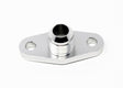 Torque Solution Billet Offset Oil Drain Flange w/ Integrated -10AN Flange: T3/T4 & PTE/Borg Turbo Torque Solution Flanges  AXOPROS