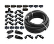 Torque Solution Braided Fuel Line Kit for -6 Aeromotive FPR & Flex Fuel Kit - 02-14 Subaru WRX Torque Solution Flex Fuel Kit  AXOPROS