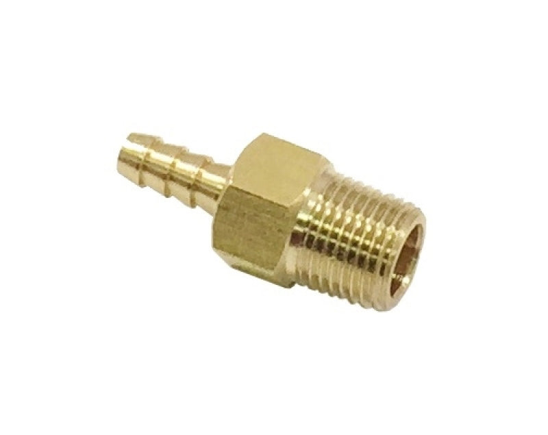 Torque Solution Brass 1/8 in NPT Fitting: Universal Straight Barb Torque Solution Fittings  AXOPROS