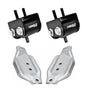 Torque Solution Engine Mounts w/ Mount Plates: Subaru WRX 2006-2015 / STI 2006-2016 Torque Solution Engine Mounts  AXOPROS