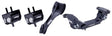 Torque Solution Engine / Transmission/Pitch Mount Subaru WRX / STI 2002-2014 Torque Solution Engine Mounts  AXOPROS
