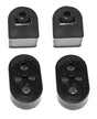 Torque Solution Exhaust Mount Kit: Nissan 370z 2009+ Torque Solution Brackets  AXOPROS