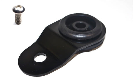 Torque Solution Radiator Mount w/ Insert ( Black ) : Mitsubishi Evolution 7/8/9 Torque Solution Radiator Stays  AXOPROS