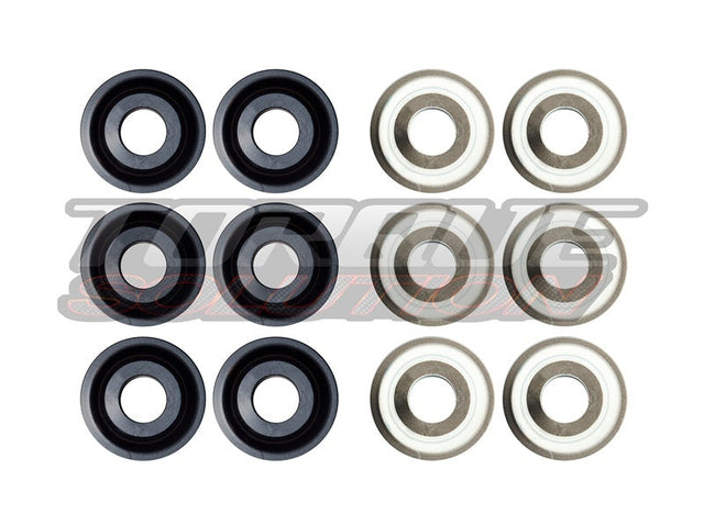 Torque Solution Solid Rear Subframe Bushings: Porsche 911 996/997 ALL Torque Solution Bushing Kits  AXOPROS