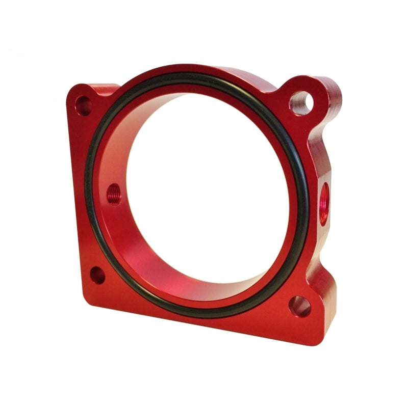 Torque Solution Throttle Body Spacer (Red) Ford F-150 3.5L Ecoboost / 3.7L V6 Torque Solution Throttle Body Spacers  AXOPROS