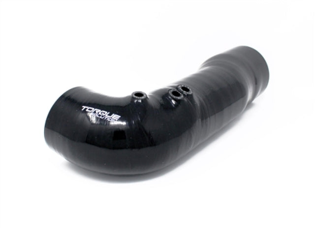 Torque Solution Turbo Inlet Hose (Non-Recirculated) Black 04-20 Subaru STI w/ 3.3in/84mm FP Turbo Torque Solution Hoses  AXOPROS