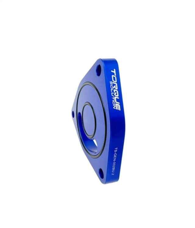 Torque Solution V2 Blow Off BOV Sound Plate (Blue) - Multiple Applications Torque Solution Blow Off Valves  AXOPROS