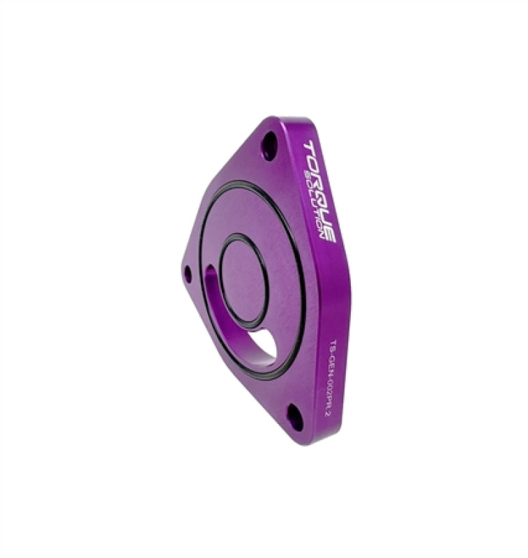 Torque Solution V2 Blow Off BOV Sound Plate (Purple): Multiple Applications Torque Solution Blow Off Valves  AXOPROS