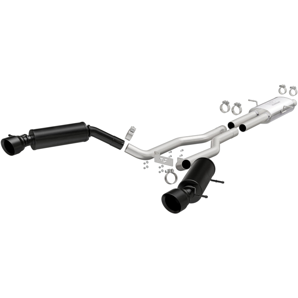Touring Series Black Cat-Back System MagnaFlow Exhaust Products Exhaust System Kit  AXOPROS