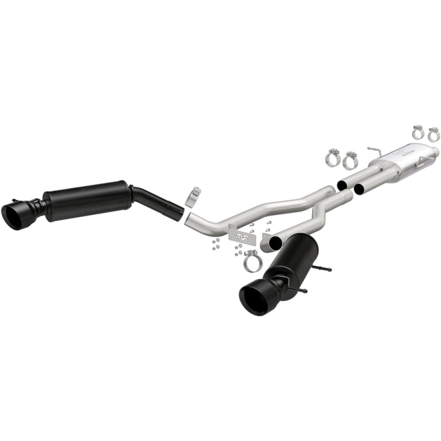 Touring Series Black Cat-Back System MagnaFlow Exhaust Products Exhaust System Kit  AXOPROS