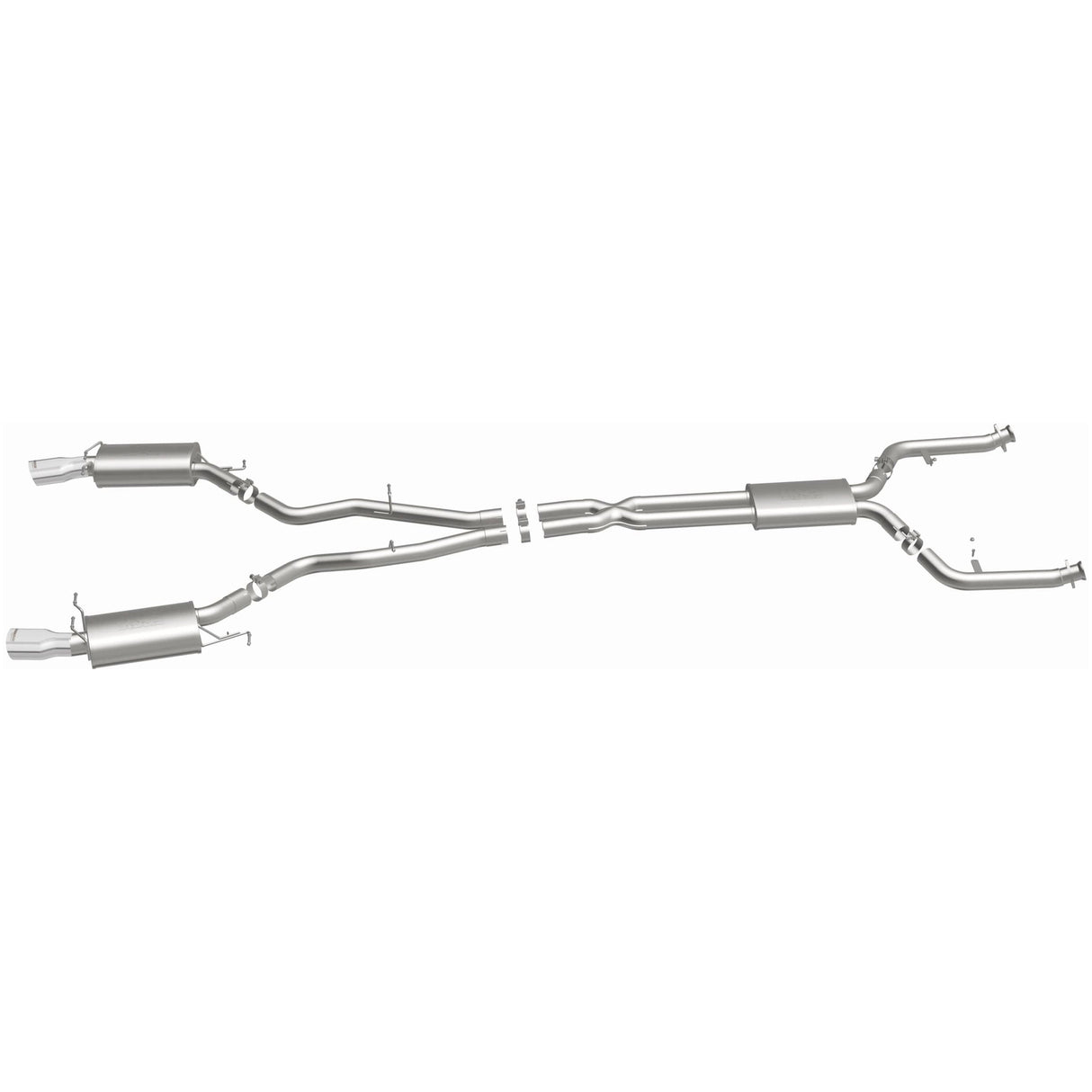 Touring Series Stainless Cat-Back System MagnaFlow Exhaust Products Exhaust System Kit  AXOPROS