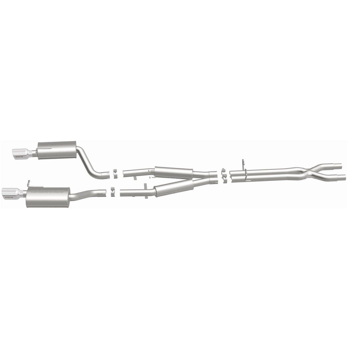 Touring Series Stainless Cat-Back System MagnaFlow Exhaust Products Exhaust System Kit  AXOPROS