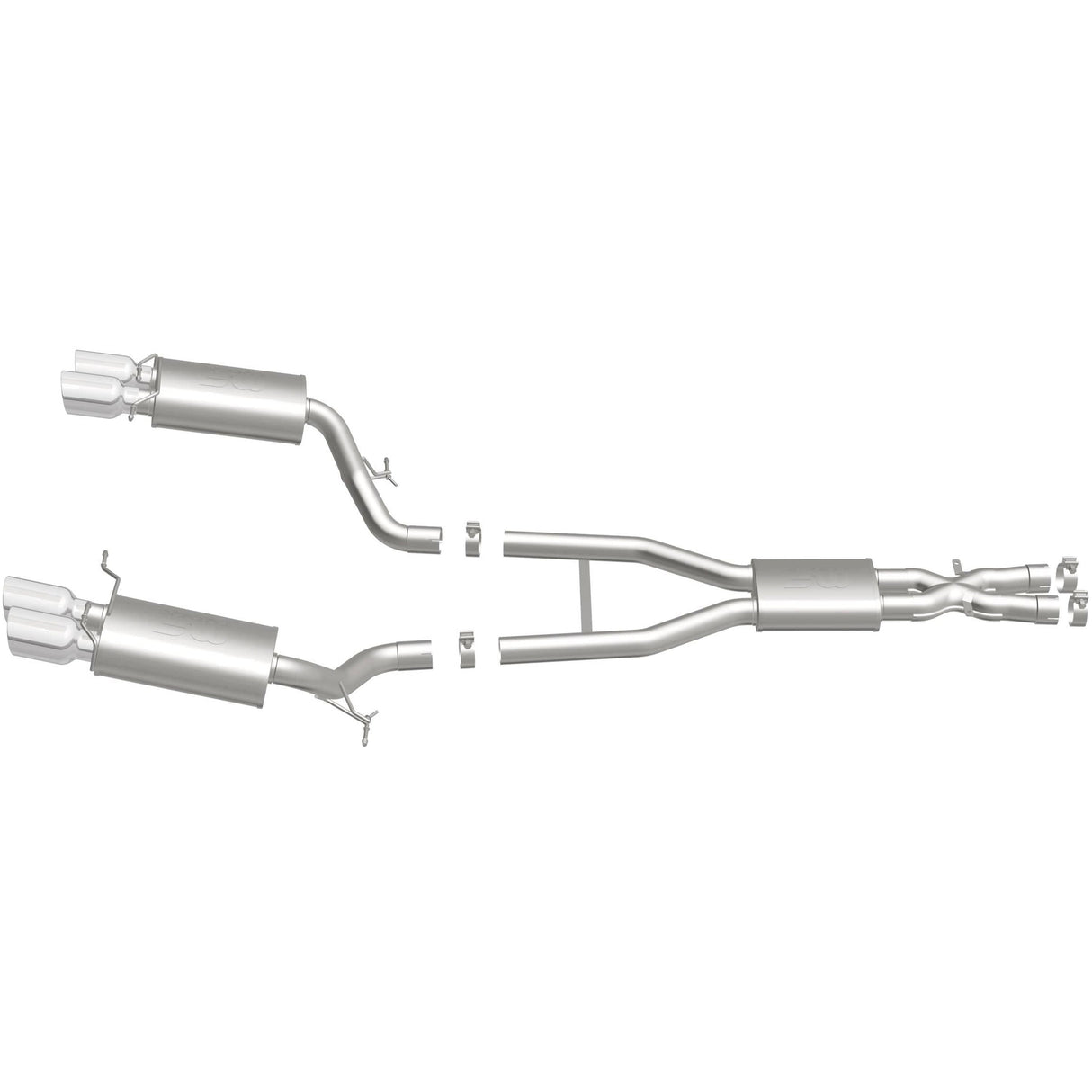 Touring Series Stainless Cat-Back System MagnaFlow Exhaust Products Exhaust System Kit  AXOPROS