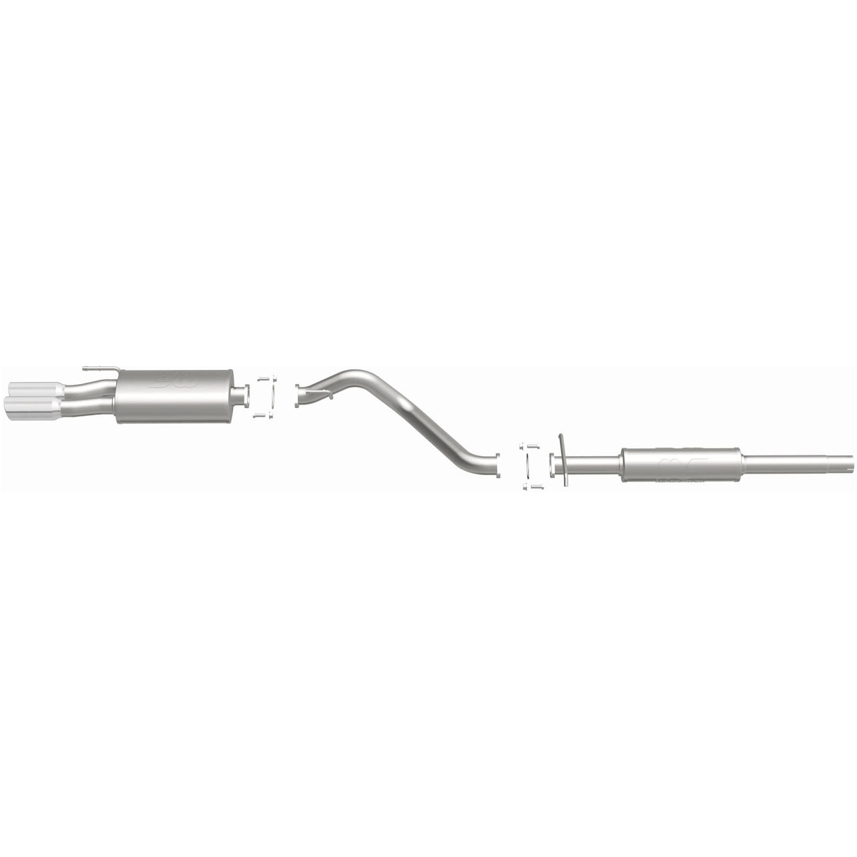 Touring Series Stainless Cat-Back System MagnaFlow Exhaust Products Exhaust System Kit  AXOPROS