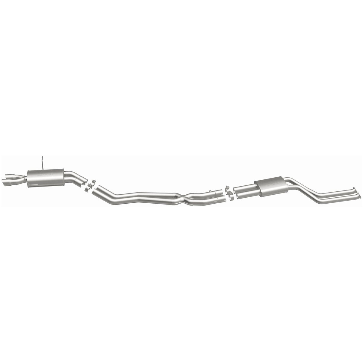 Touring Series Stainless Cat-Back System MagnaFlow Exhaust Products Exhaust System Kit  AXOPROS