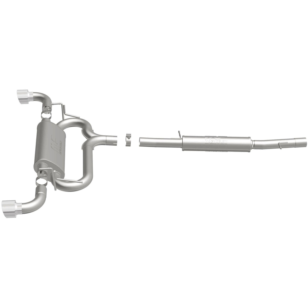 Touring Series Stainless Cat-Back System MagnaFlow Exhaust Products Exhaust System Kit  AXOPROS