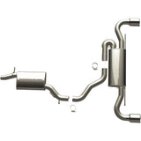 Touring Series Stainless Cat-Back System MagnaFlow Exhaust Products Exhaust System Kit  AXOPROS