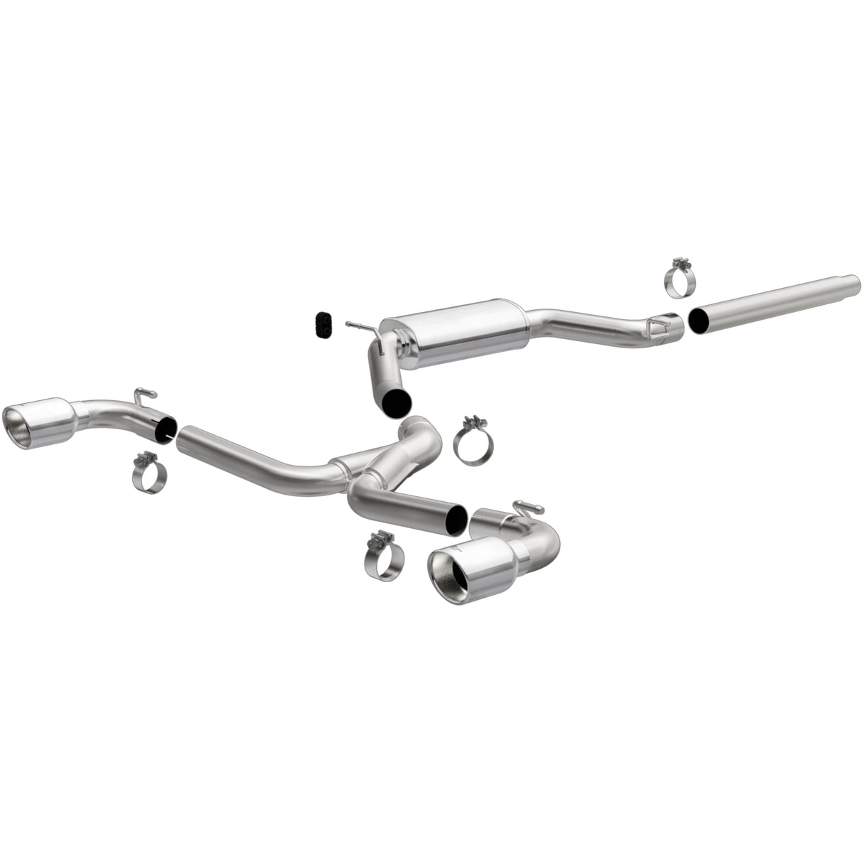 Touring Series Stainless Cat-Back System MagnaFlow Exhaust Products Exhaust System Kit  AXOPROS