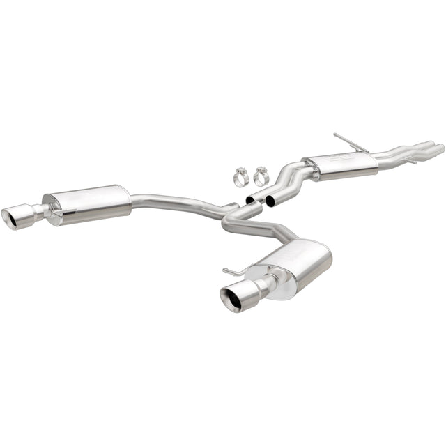 Touring Series Stainless Cat-Back System MagnaFlow Exhaust Products Exhaust System Kit  AXOPROS