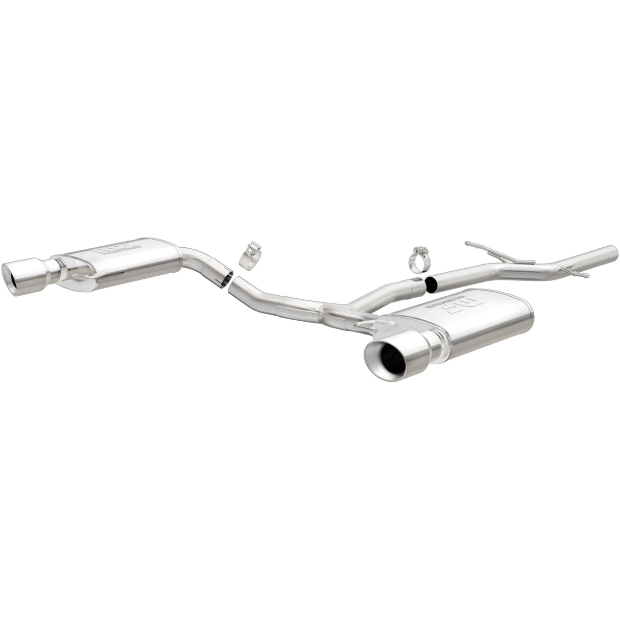 Touring Series Stainless Cat-Back System MagnaFlow Exhaust Products Exhaust System Kit  AXOPROS