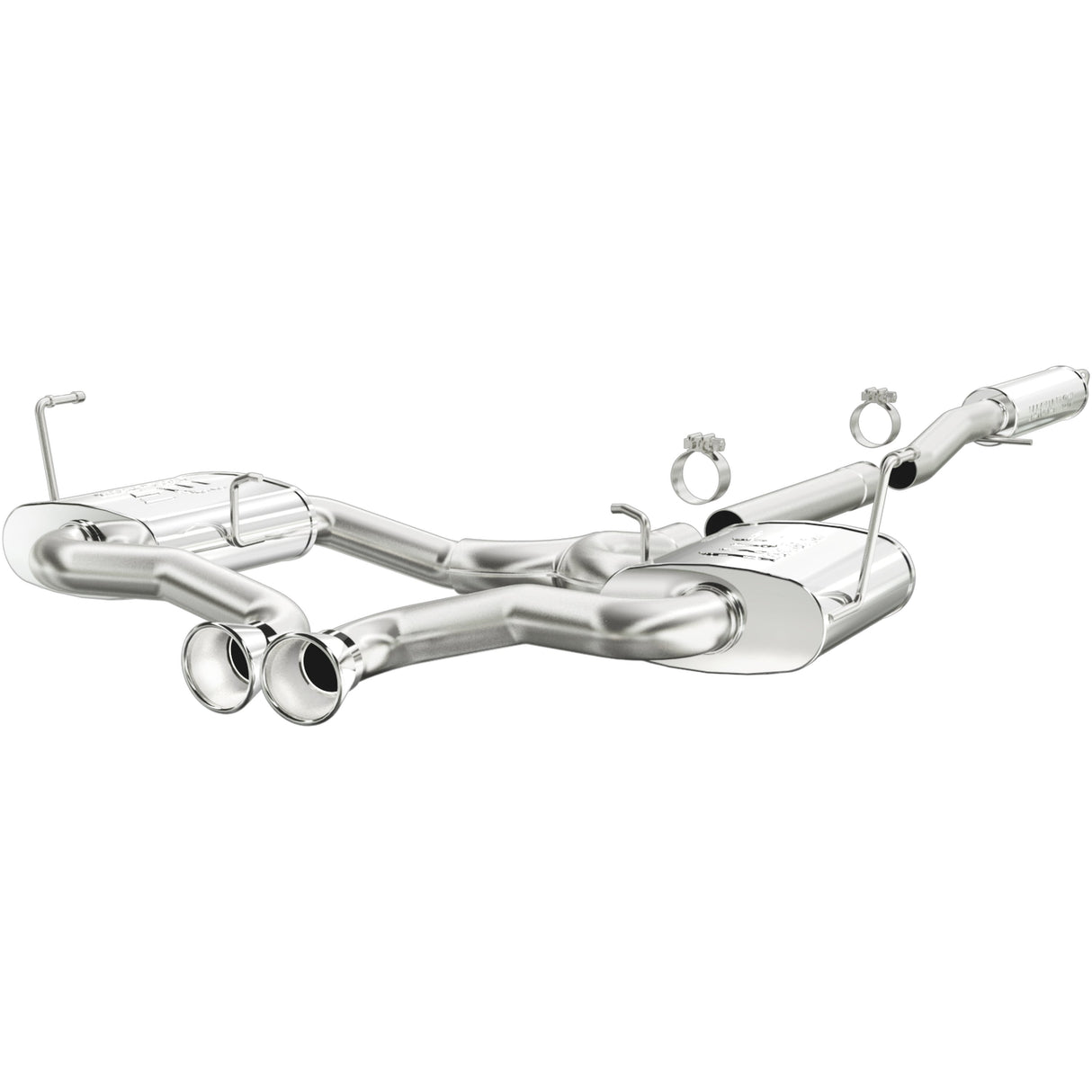 Touring Series Stainless Cat-Back System MagnaFlow Exhaust Products Exhaust System Kit  AXOPROS