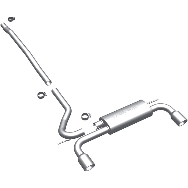 Touring Series Stainless Cat-Back System MagnaFlow Exhaust Products Exhaust System Kit  AXOPROS