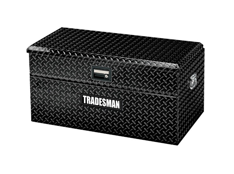 Tradesman Aluminum Flush Mount Truck Tool Box (36in.) - Black Tradesman Truck Boxes & Storage  AXOPROS