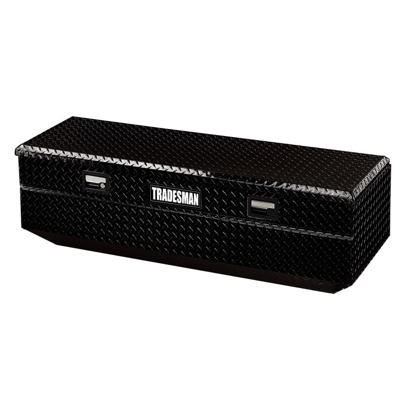 Tradesman Aluminum Flush Mount Truck Tool Box (60in.) - Black Tradesman Truck Boxes & Storage  AXOPROS