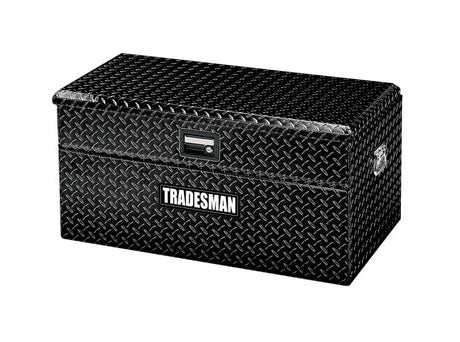 Tradesman Aluminum Flush Mount Truck Tool Box Full/Slim Line (60in.) - Black Tradesman Truck Boxes & Storage  AXOPROS