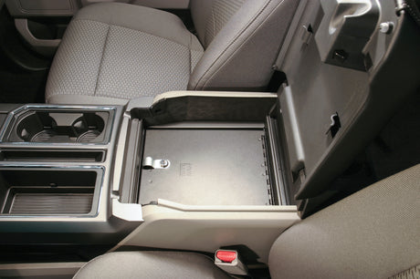 Tuffy Console Safe W/ Combo Lock For Ford Fseries Flow Thru Console Tuffy Products Cargo Boxes & Bags  AXOPROS