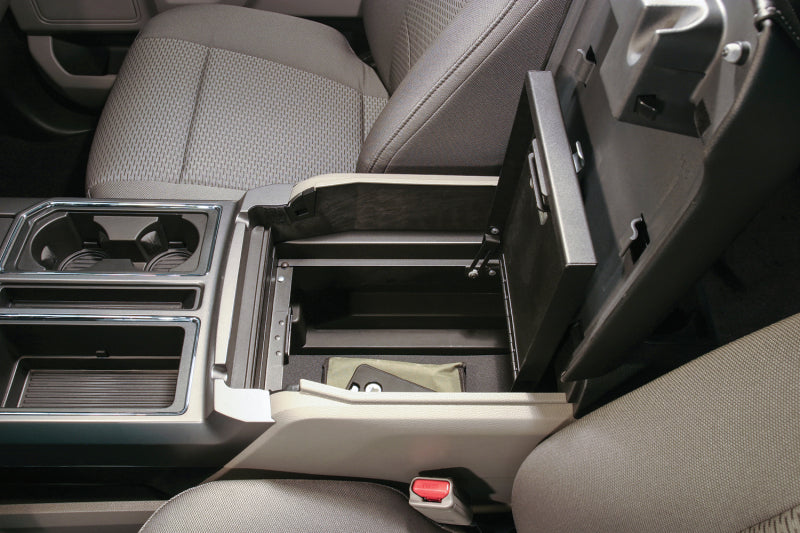 Tuffy Console Safe W/ Combo Lock For Ford Fseries Flow Thru Console Tuffy Products Cargo Boxes & Bags  AXOPROS