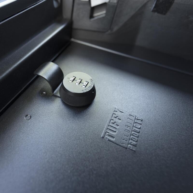 Tuffy Console Safe W/ Combo Lock For Ford Fseries Flow Thru Console Tuffy Products Cargo Boxes & Bags  AXOPROS
