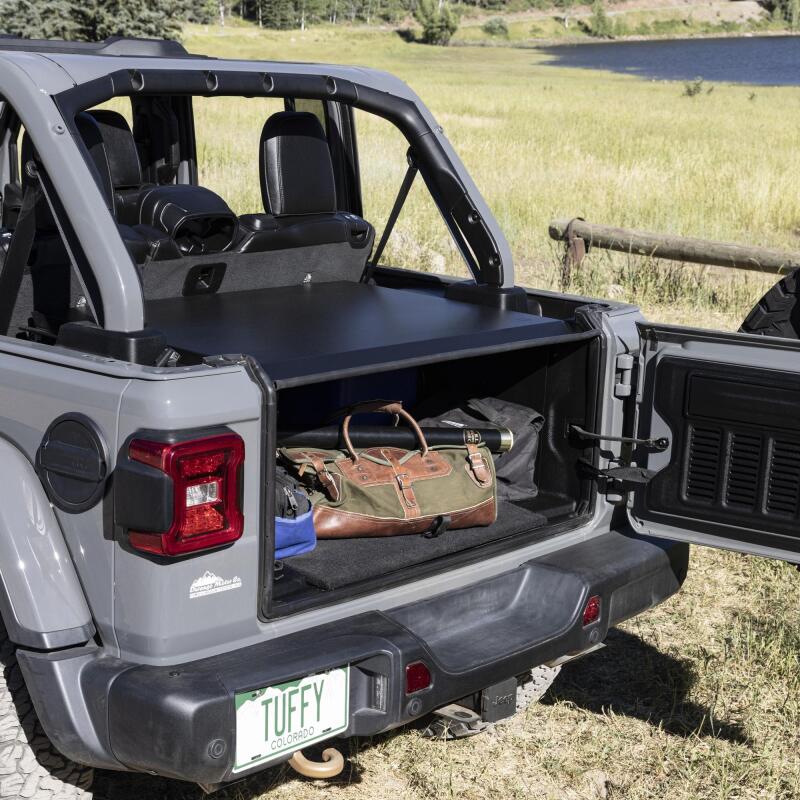 Tuffy Deluxe Enclosure For Jeep Wrangler W/ Subwoofer Tuffy Products Cargo Boxes & Bags  AXOPROS