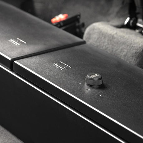 Tuffy Underseat Lockbox W/ Combo Lock For Chevrolet Silverado & Gmc Sierra Crew & Double Cab Tuffy Products Cargo Boxes & Bags  AXOPROS