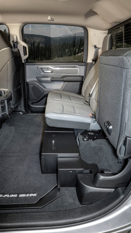 Tuffy Underseat Lockbox W/ Key Lock For Ram Trucks Crew Cab Tuffy Products Cargo Boxes & Bags  AXOPROS