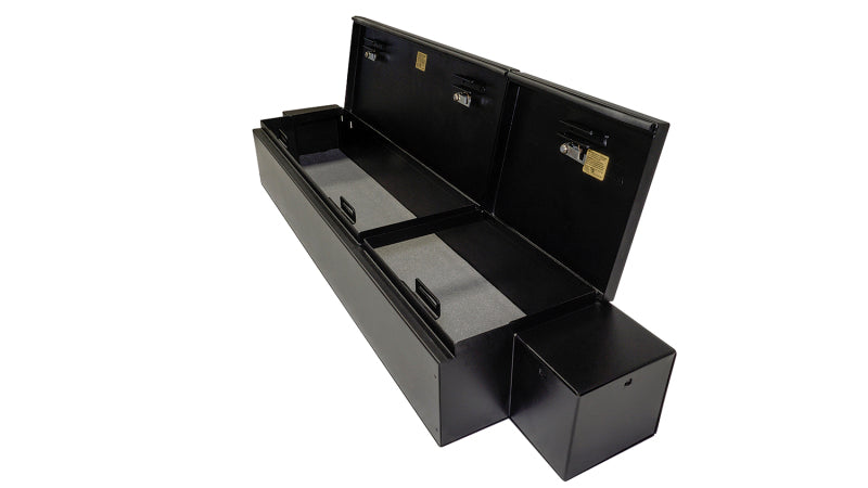 Tuffy Underseat Lockbox W/ Key Lock For Ram Trucks Crew Cab Tuffy Products Cargo Boxes & Bags  AXOPROS