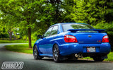 Turbo XS 02-07 WRX-STi Catback Exhaust Polished Tips Turbo XS Catback  AXOPROS