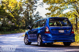 Turbo XS 04-08 Forester XT Axle Back 4in Polished Stainless Tip Muffler Turbo XS Muffler  AXOPROS
