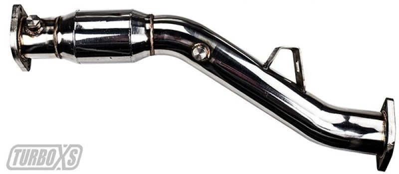 Turbo XS 08-12 WRX-STi / 04-09 LGT High Flow Catalytic Converter Pipe Turbo XS Connecting Pipes  AXOPROS