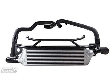 Turbo XS FMIC 2015-2017 Subaru STi - Wrinkle Black Pipes Turbo XS Intercooler Kits  AXOPROS