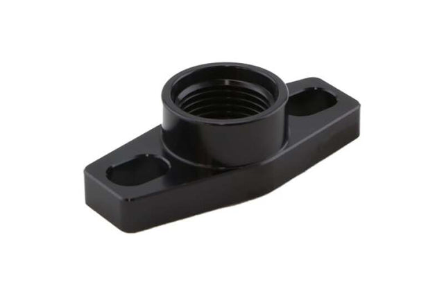 Turbosmart Billet Turbo Drain Adapter w/ Silicon O-Ring 38-44mm Slotted Hole (Universal Fit) Turbosmart Fittings  AXOPROS
