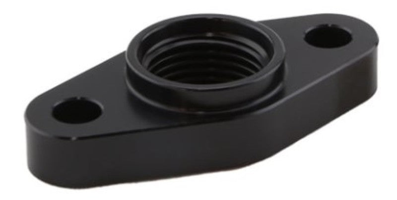 Turbosmart Billet Turbo Drain Adapter w/ Silicon O-Ring 52mm Mounting Holes - T3/T4 Style Fit Turbosmart Fittings  AXOPROS