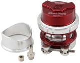 Turbosmart BOV Race Port Female Gen-V Red - No Weld Flange Turbosmart Blow Off Valves  AXOPROS